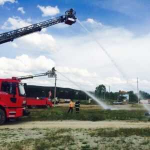 Hisarcık Belediyesi İtfaiye Amirliği’nden Yangın Tatbikatı