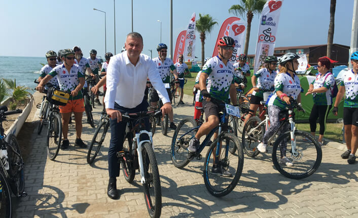 4. Adana Bisiklet Festivali Karataş’ta Yapıldı