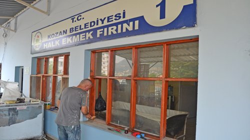 Kozan Belediyesi Ekmek Fabrikasında Yenilik