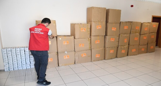 Malzeme Ofisinden Adana’ya 250 bin adet maske