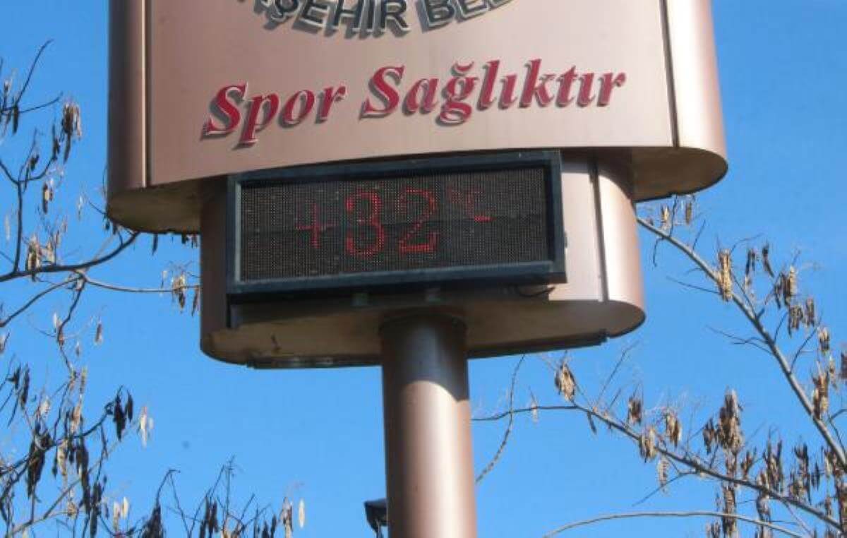 Adana'da termometreler 32 dereceyi gösterdi