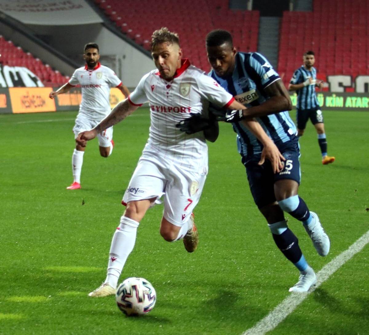 TFF 1. Lig: Samsunspor: 0 Adana Demirspor: 2