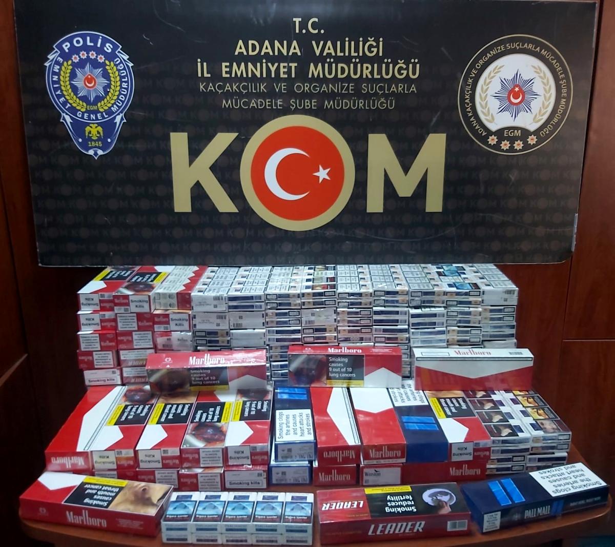 Adana’da kaçak akaryakıt ve sigara operasyonu: 4 gözaltı