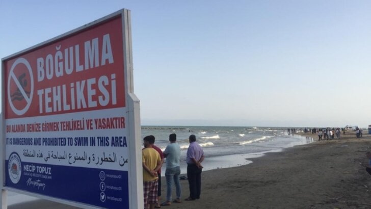 Adana’da denize giren kişi boğuldu