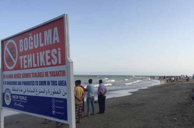 Adana’da denize giren kişi boğuldu