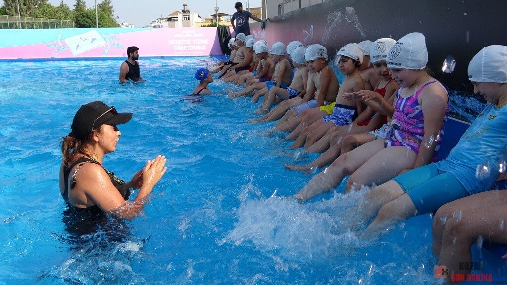 Kozan’da ‘Yüzme Bilmeyen Kalmasın’ Projesine 2 Bin başvuru
