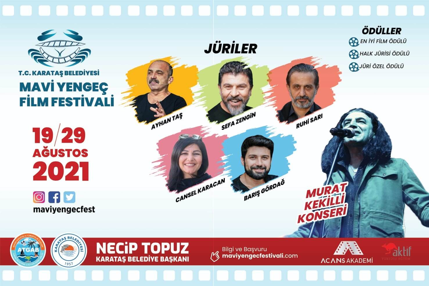Adana’da 1. Ulusal Mavi Yengeç Kısa Film Festivali düzenlenecek