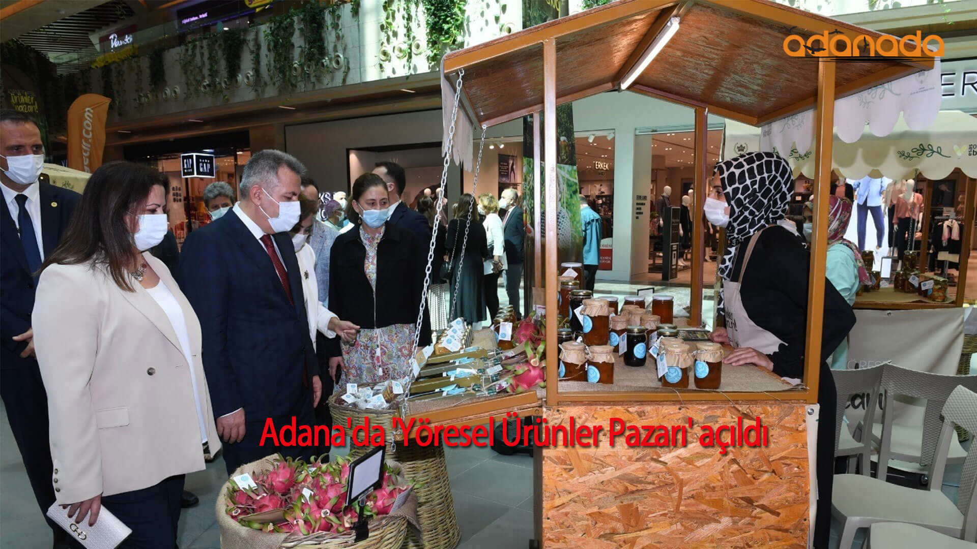 Adana’da ‘Yöresel Ürünler Pazarı’ açıldı