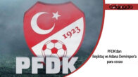 PFDK’dan Beşiktaş ve Adana Demirspor’a para cezası