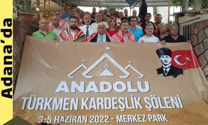 Anadolu Türkmen Kardeşlik Şöleni Merkez Park’ta