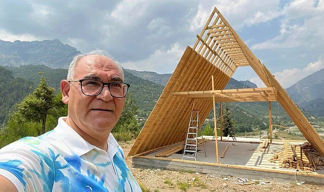 Pozantı’da yeni bungalov evler yapılıyor