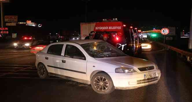 Adana’da tır ile otomobil çarpıştı, otomobil sürücüsü ağır yaralandı