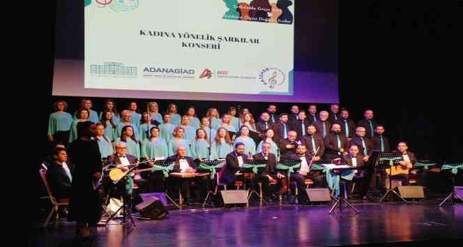 Adana’da “Kadına Yönelik Şarkılar” konseri
