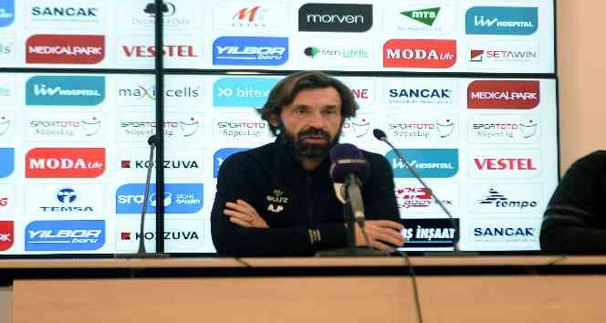 Andrea Pirlo: “Tek negatif durum, maalesef bu maçtan puan çıkaramamamız oldu”