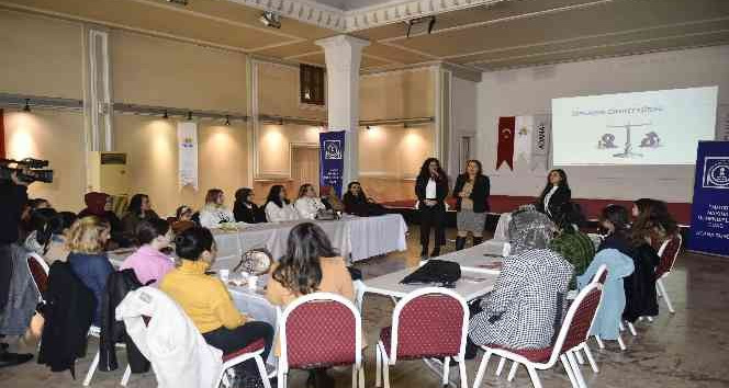 “Güçlü Kadın Güçlü Adana” projesi katılımcılarına sertifikaları verildi
