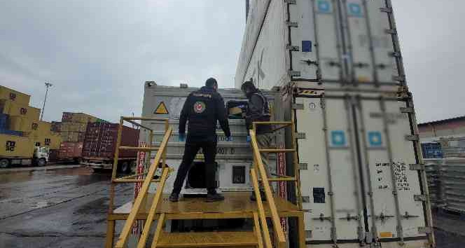 Mersin Limanı’nda 56 kilo kokain ele geçirildi