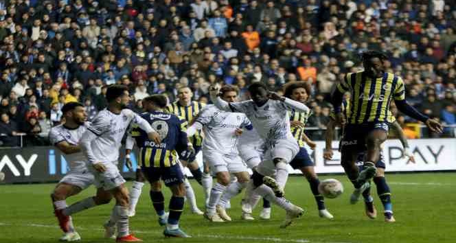 Spor Toto Süper Lig: Adana Demirspor: 1 – Fenerbahçe: 1 (Maç sonucu)