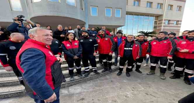 Seyhan Arama Kurtarma ekibi Adana’ya döndü