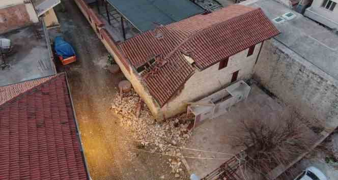 Hatay’da tarihi ‘Zeytin ve Zeytinyağı Müzesi’ depremde hasar aldı