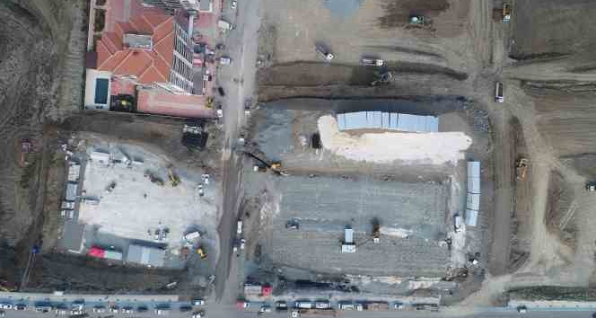 Antakya’da 2 bin metrekare alana konteyner hastane kuruluyor
