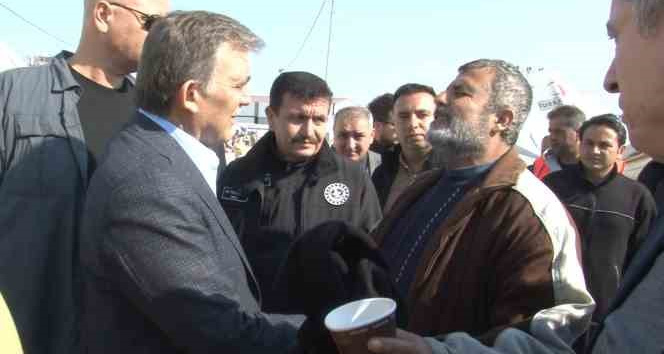 11. Cumhurbaşkanı Abdullah Gül deprem bölgesi Hatay’da