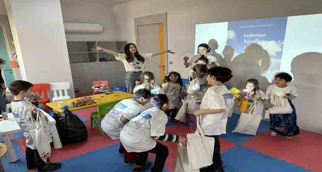 Depremden etkilenen farklı yaş gruplarından çocuklar için etkinlik düzenlendi