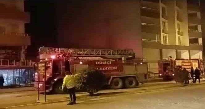 Osmaniye’de iş yerinde yangın