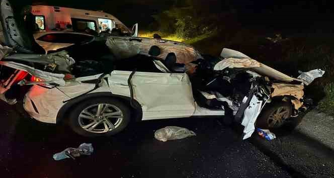 Mersin’de trafik kazası: 1 ölü, 2 yaralı