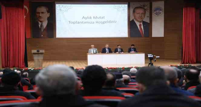 Başkan Palancıoğlu, Melikgazi Müftülüğü’nün aylık değerlendirme toplantısına katıldı