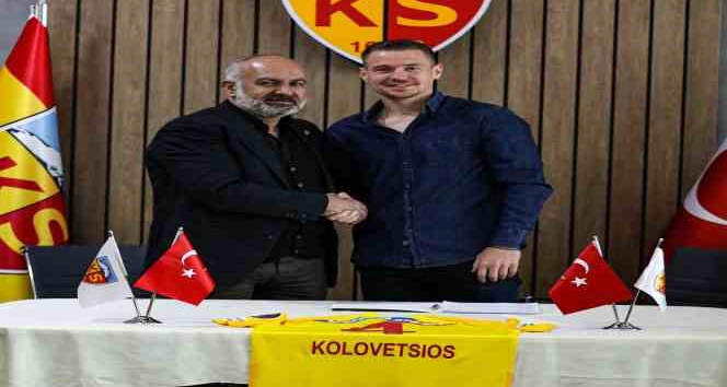 Dimitrios Kolovetsios, 2 yıl daha Kayserispor’da