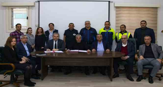 Mersin Büyükşehir Belediyesinde toplu iş sözleşmesi sevinci