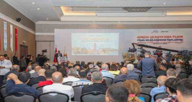 Adana Ulaşım Ana Planı Bilgilendirme toplantısı yapıldı