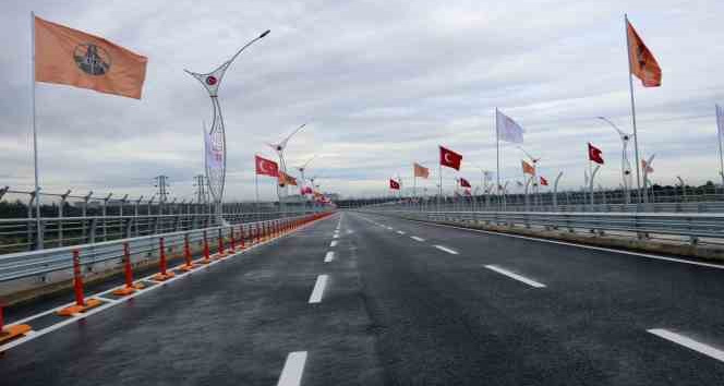 Türkiye’nin en uzun 4. köprüsü bugün hizmete girecek