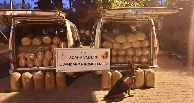 Adana’da 650 kilo kaçak kıyılmış tütün ele geçirildi