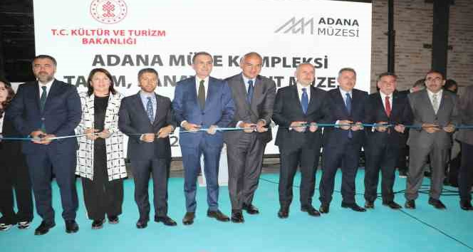 Bakan Ersoy: “Türkiye’nin en büyük, dünyanın ise beşinci en büyük müze kompleksini Adana’mıza kazandırdık”