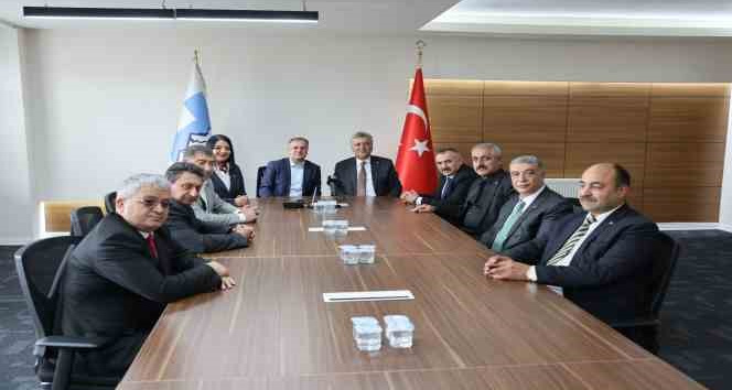 MHP’li adaylardan Başkan Özdoğan’a ziyaret