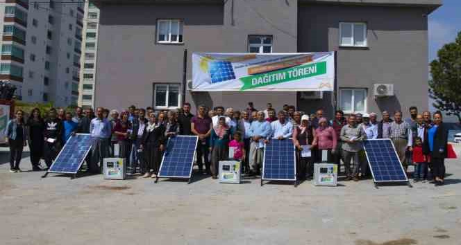 Mersin’de üreticilere güneş enerji paneli desteği