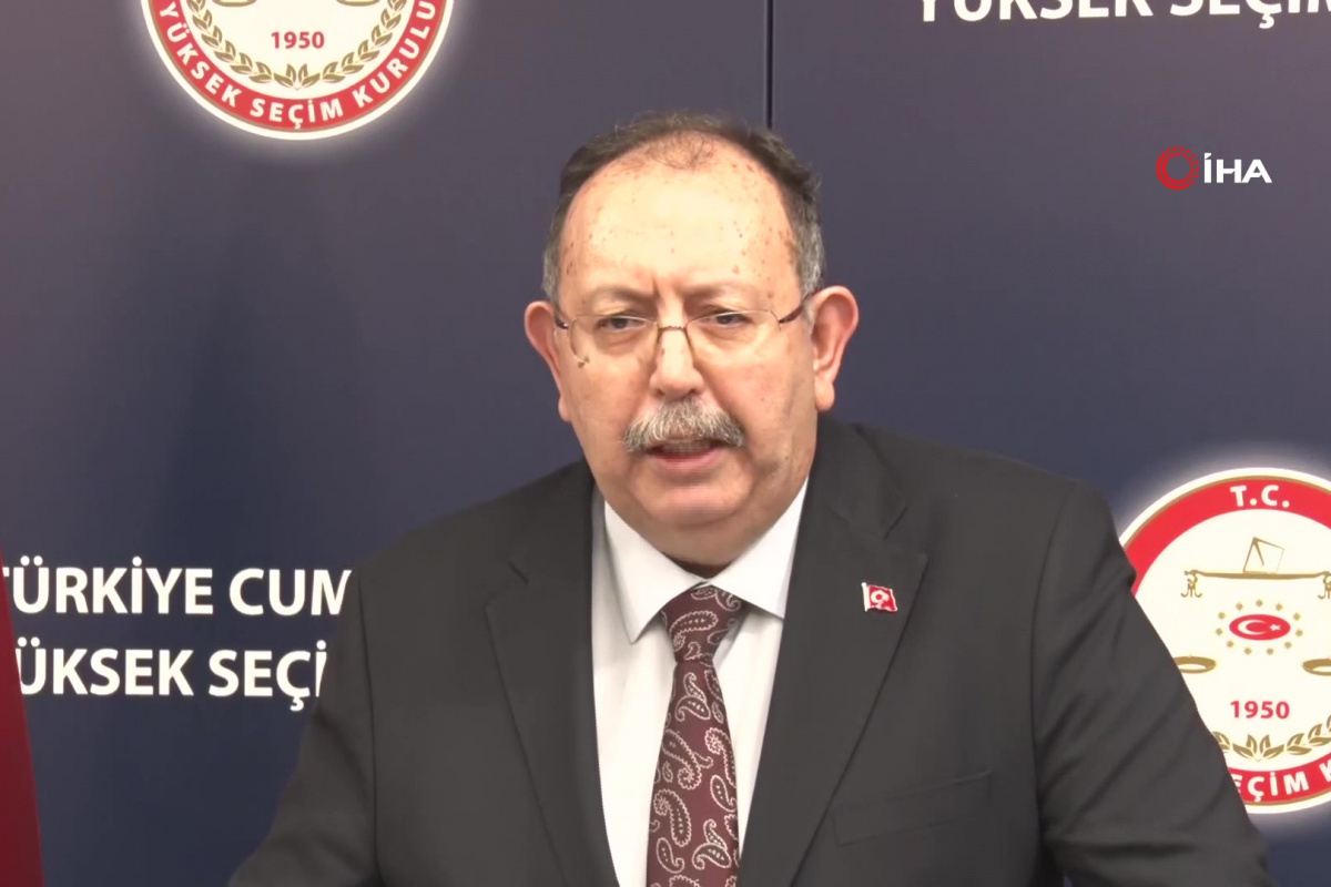 YSK Başkanı Yener son verileri açıkladı!