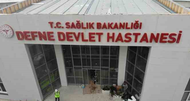 Temeli gündem olan Defne Devlet Hastanesi, yarın Cumhurbaşkanı Erdoğan’ın ziyaretiyle açılıyor