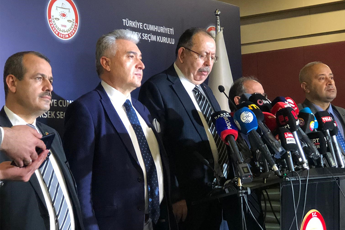 YSK Başkanı Yener: ‘İkinci tur oy verme süreci sona ermiştir, herhangi olumsuz bir durum söz konusu olmamıştır’