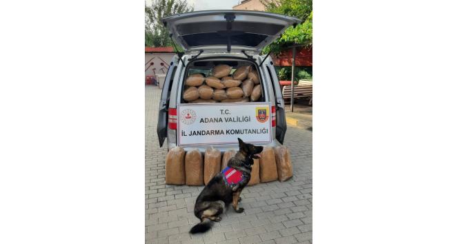 Adana’da kaçak 255 kilogram tütün ele geçirildi