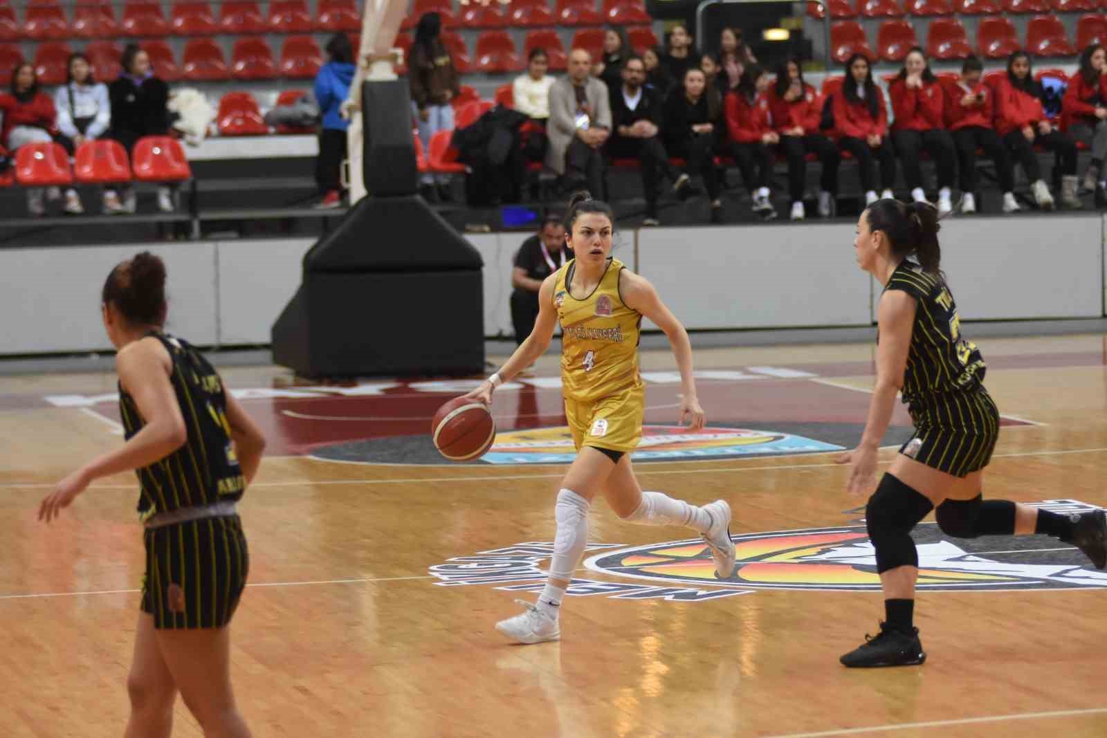 Melikgazi Kayseri Basketbol 9. galibiyetini aldı