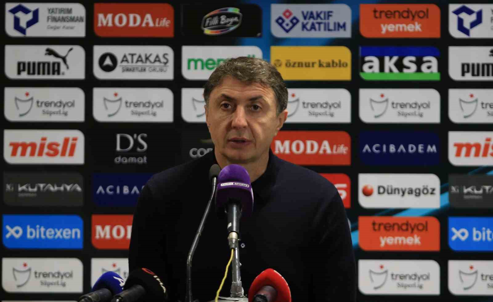Shota Arveladze: “Gol yemeden oynamaya başlamıyoruz”