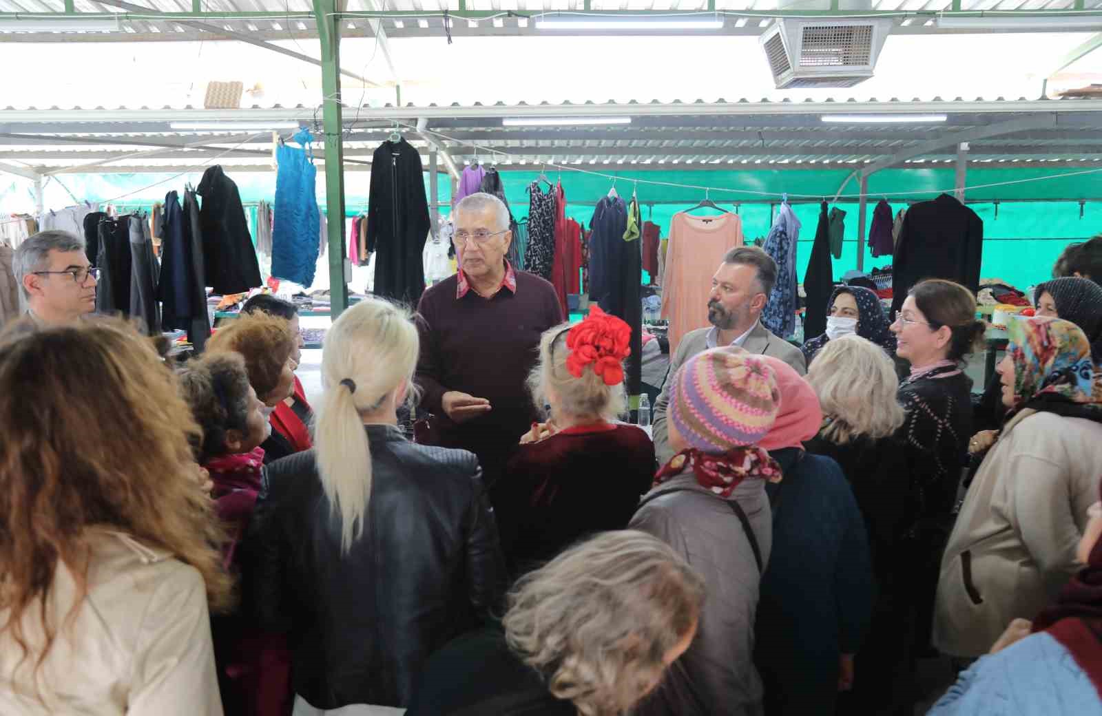 Mezitli’de 2. El Giyim ve Eşya Satış Pazarı açıldı
