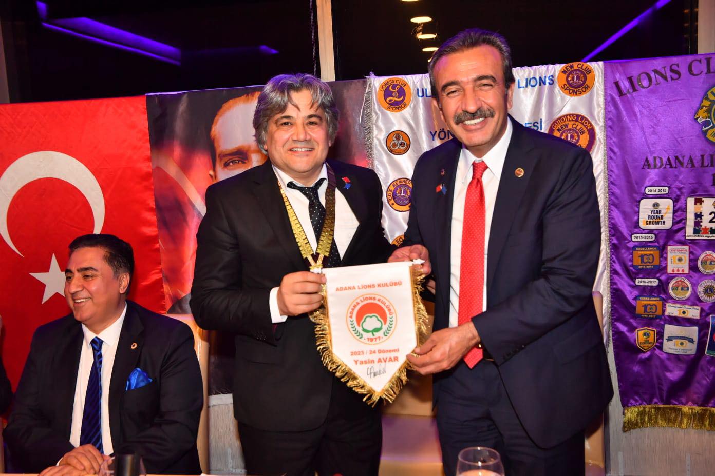 Başkan Soner Çetin Adana Lions Kulübü’nün konuğu oldu