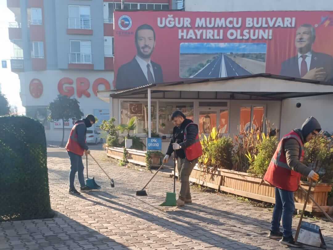 Ceyhan Belediyesi’nden Kapsamlı Temizlik Seferberliği